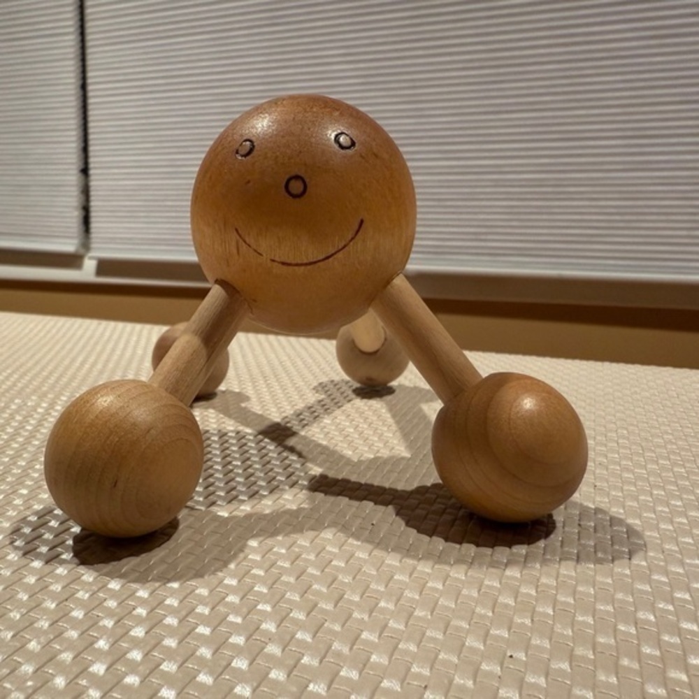 Wood Four Leg Trigger Point Massager